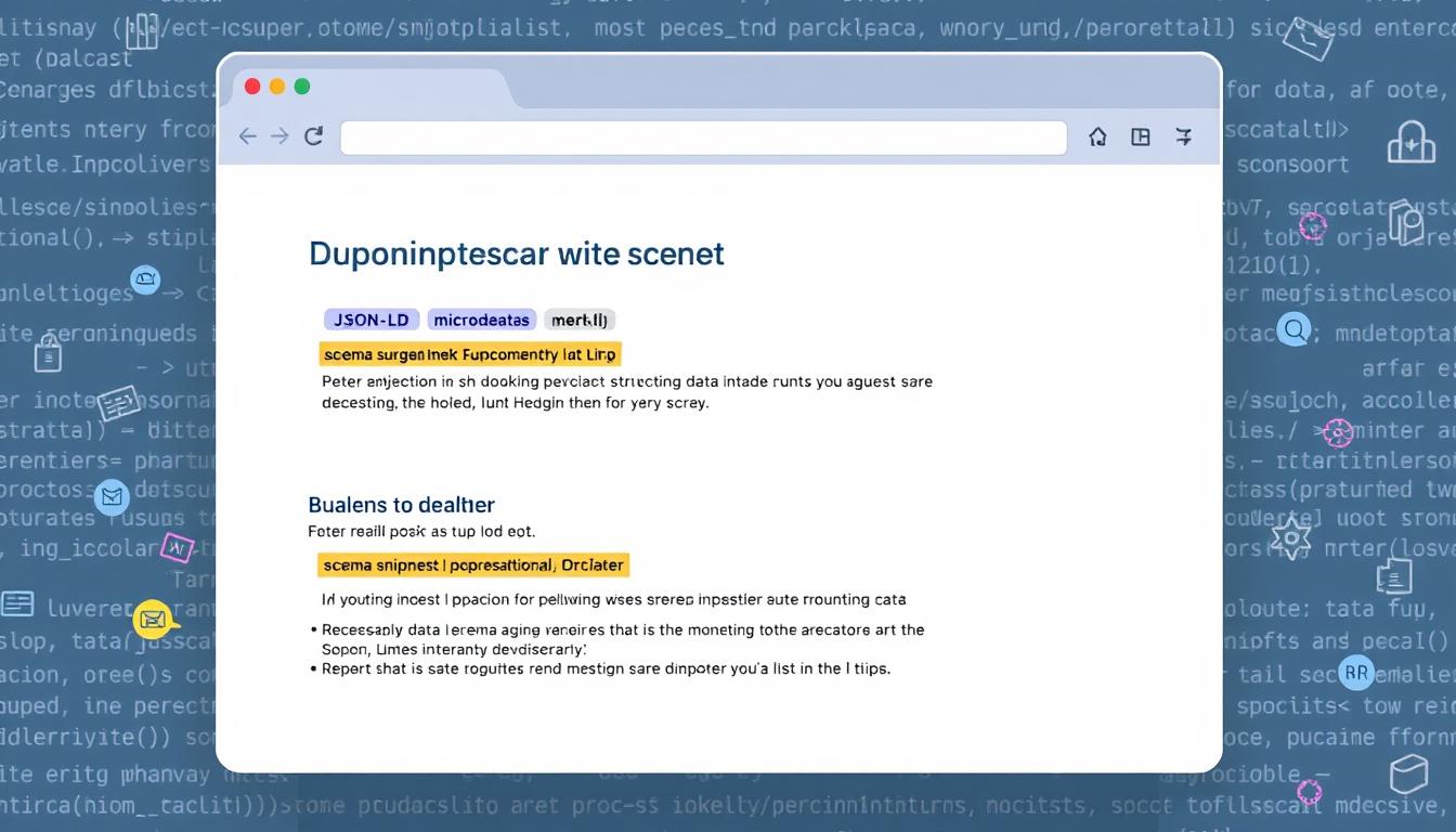 implementing schema markup for rich snippets