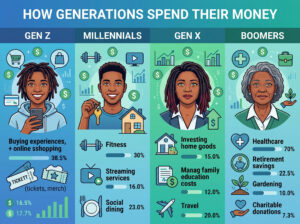 How Generations Spend Their Money