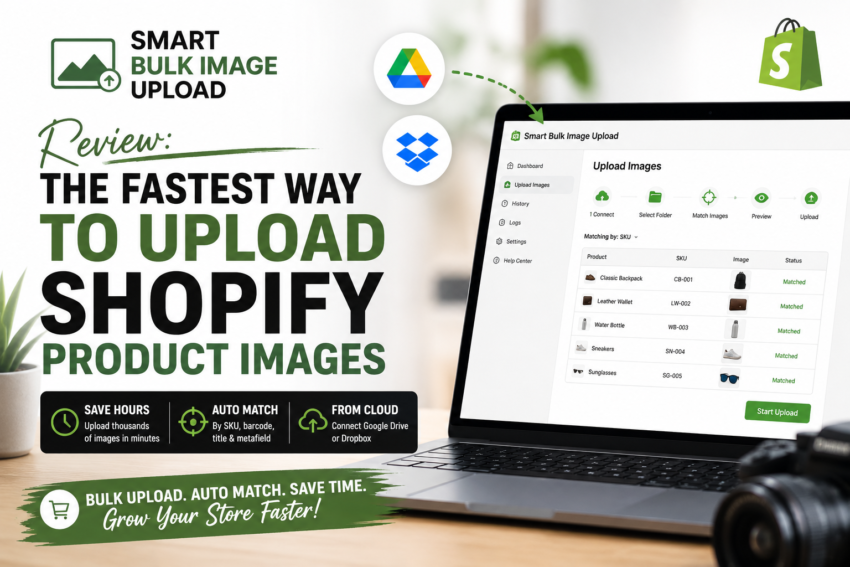 the faster way to upload Shopify images