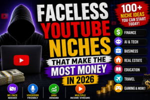 faceless YouTube niches