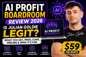 AI Profit Boardroom Review 2026: Is Julian Goldie Legit?