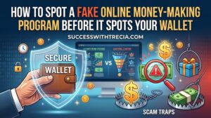 How to Spot a Fake Online Money-Making Program Before It Spots Your Wallet
